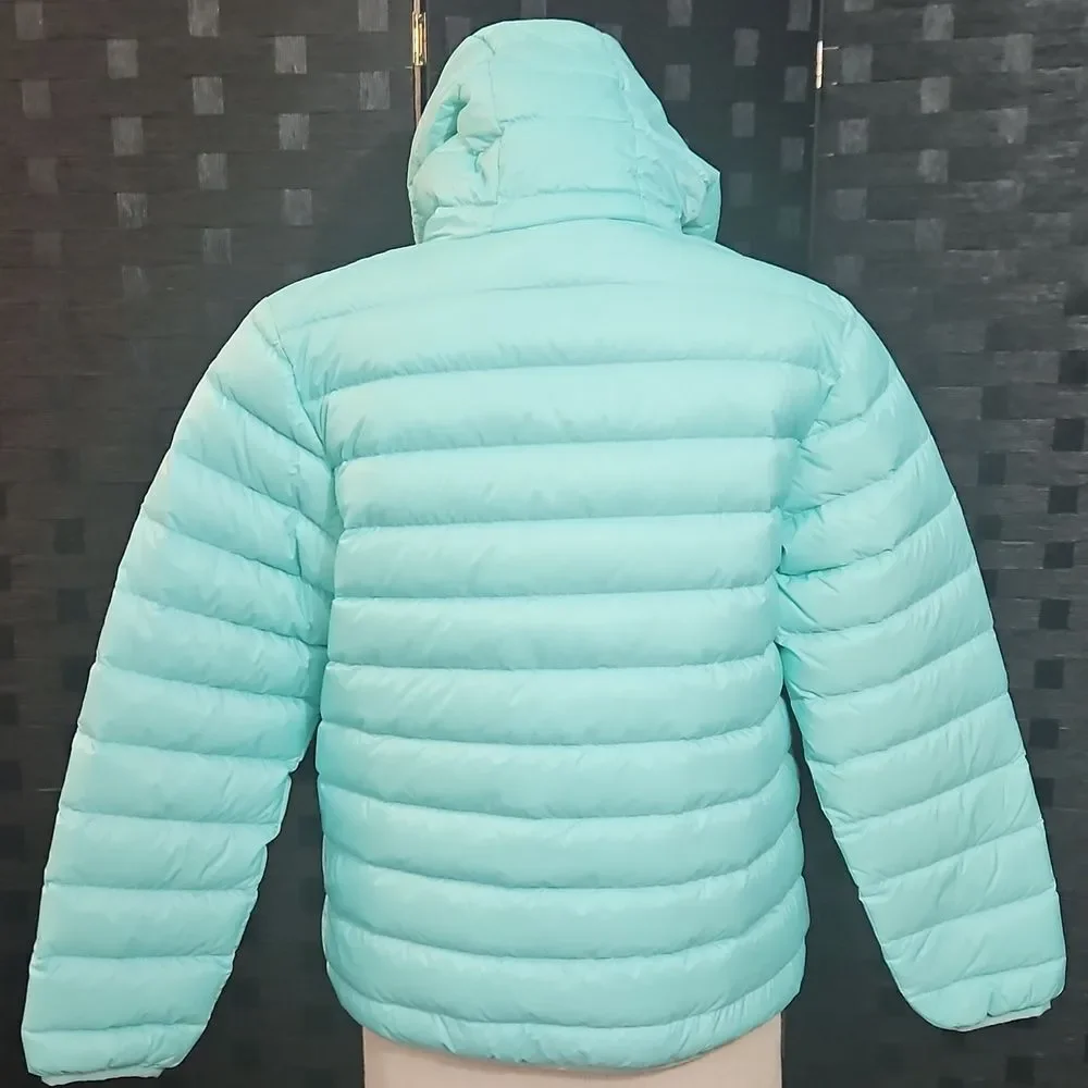 Eddie Bauer Reversible CirrusLite Down Puffer Jacket – Aqua, Girls 14/16